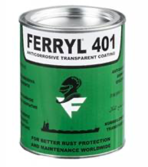 Ferryl 401 Transparent Anticorrosive Coating 1 kg container