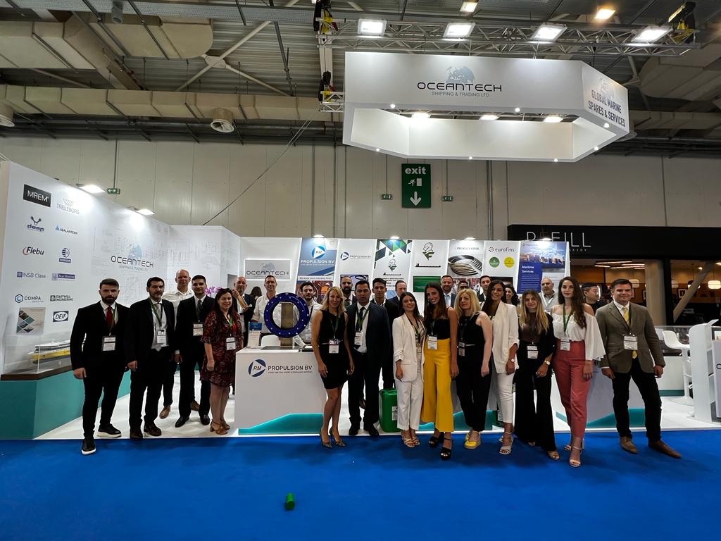 Oceantech Shipping % Trading participating at Posidonia 2022 - The Full Team