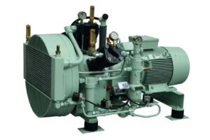 Main air compressor by Hamworthy